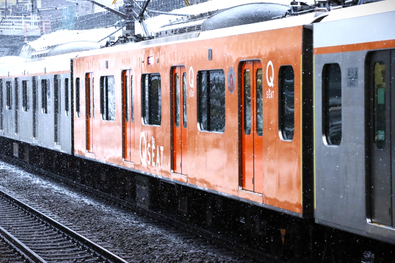 東急電鉄が運行する大井町線「Qシート」の画像